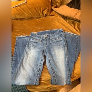 Ariat Flare Blue Jeans